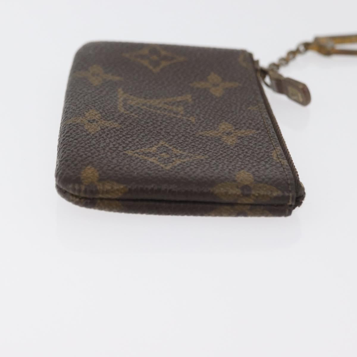 LOUIS VUITTON Monogram Pochette Cles Coin Purse M62650 LV Auth 178975