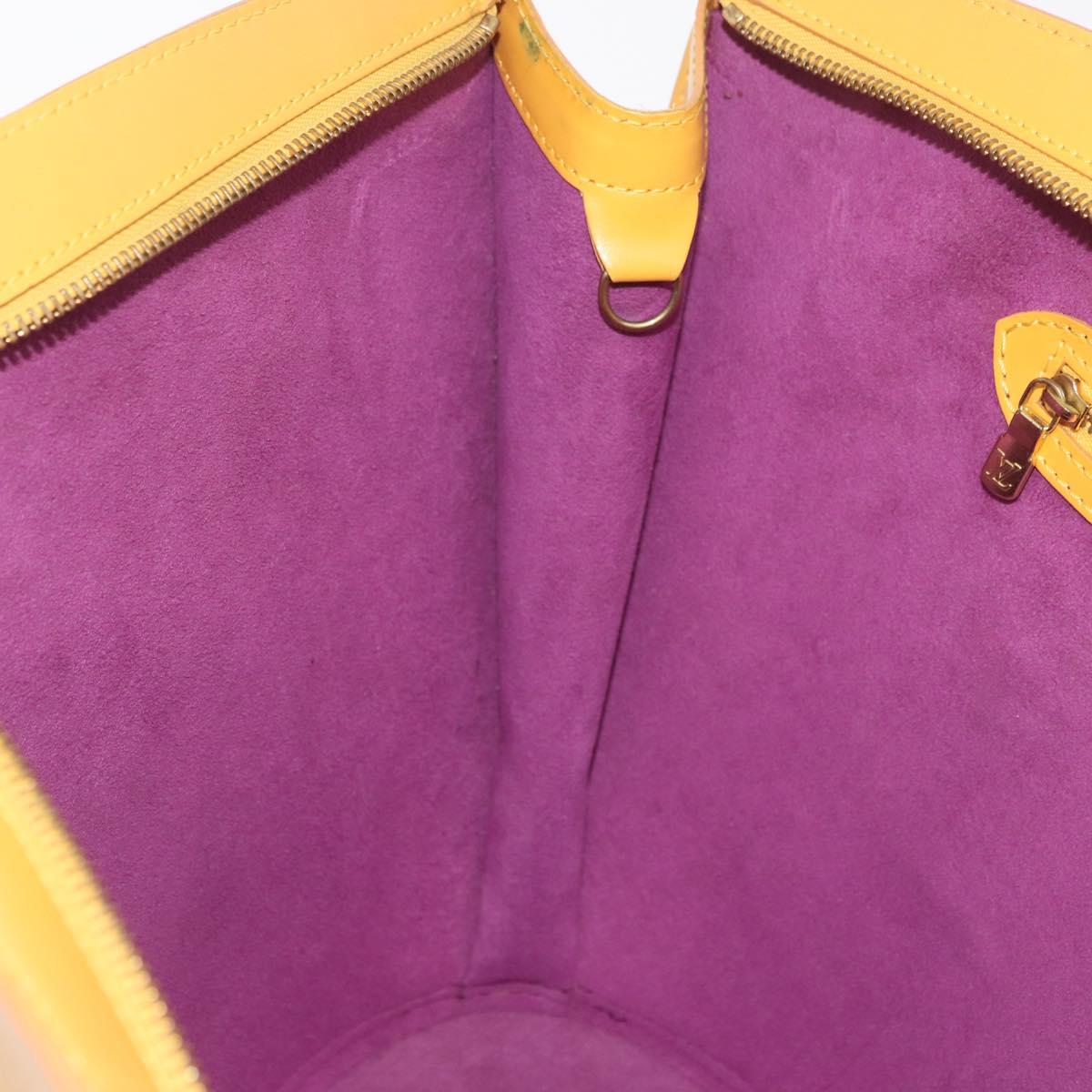 LOUIS VUITTON Epi Saint Jacques Shopping Bag Yellow M52269 LV Auth 178982