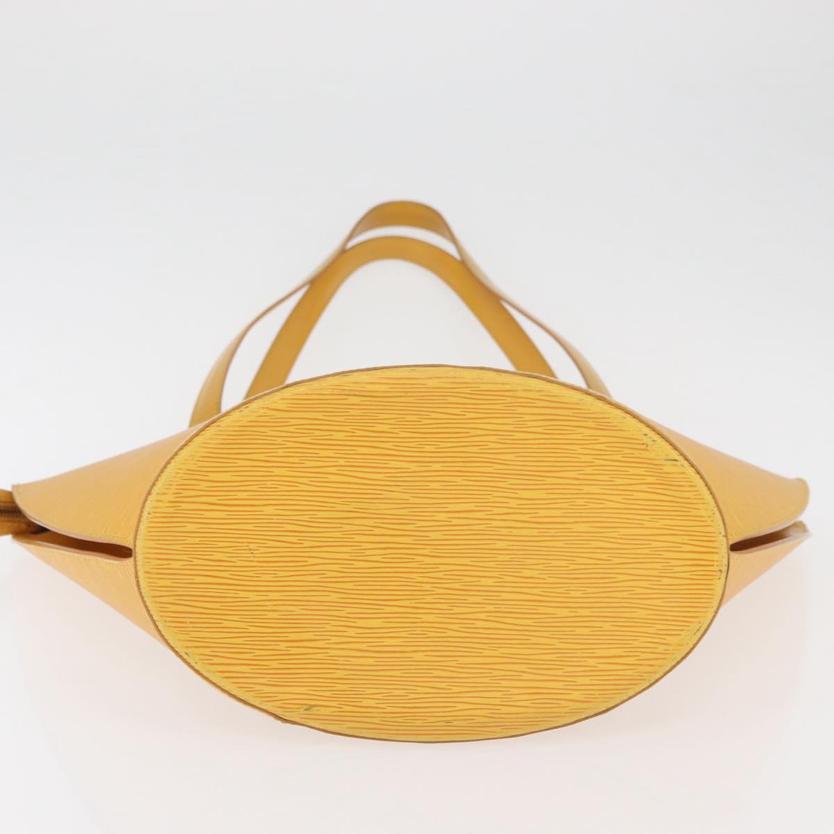 LOUIS VUITTON Epi Saint Jacques Shopping Bag Yellow M52269 LV Auth 178982