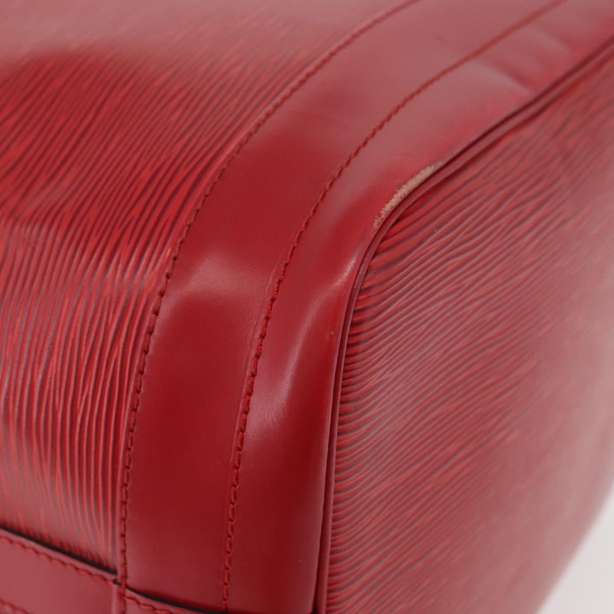 LOUIS VUITTON Epi Noe Shoulder Bag Red M44007 LV Auth 178986A