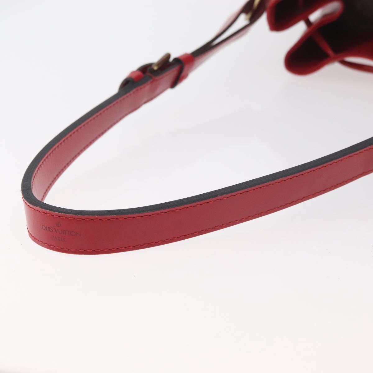 LOUIS VUITTON Epi Noe Shoulder Bag Red M44007 LV Auth 178986A