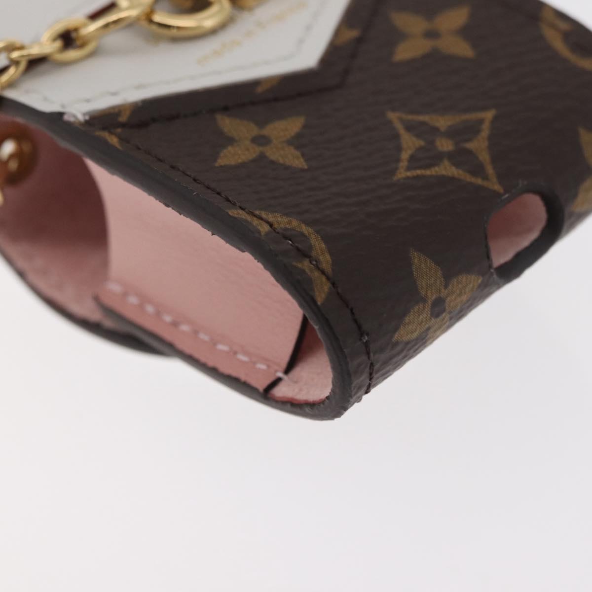 LOUIS VUITTON Monogram Etui Earphone Mouse Earphone Case GI0447 LV Auth 178997M