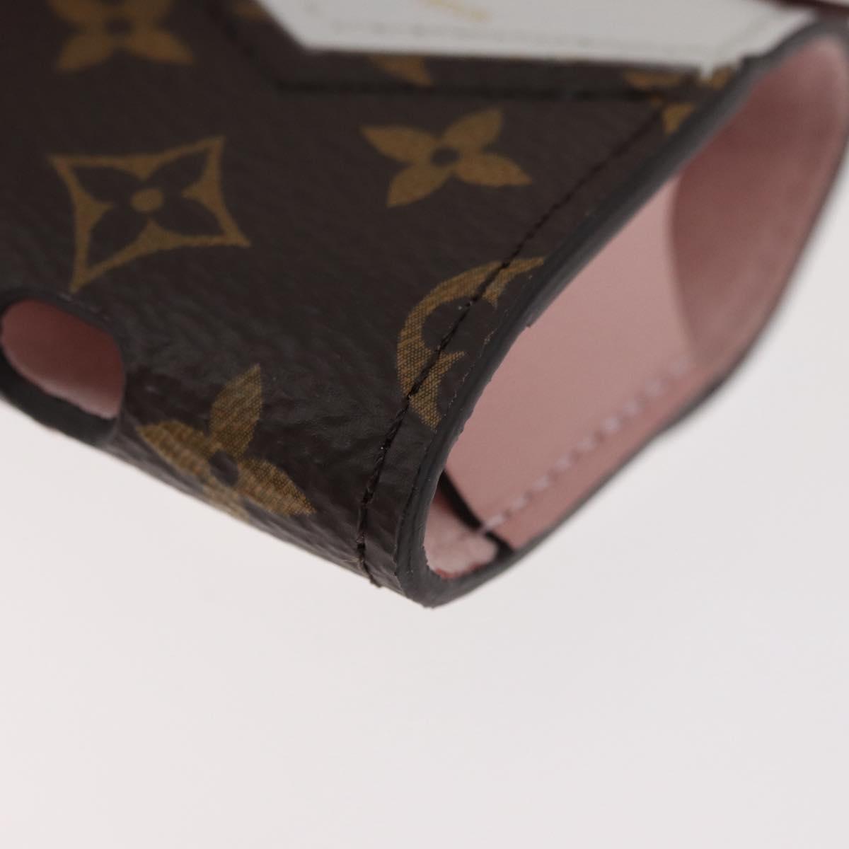 LOUIS VUITTON Monogram Etui Earphone Mouse Earphone Case GI0447 LV Auth 178997M