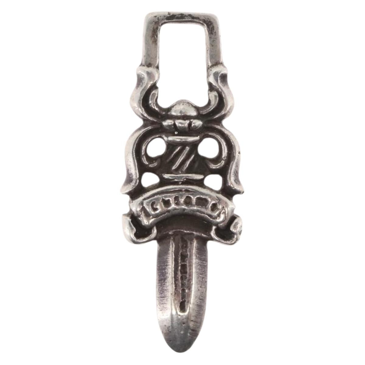 Chrome Hearts Dagger Charm Pendant Top Ag925 Silver Auth 178999M