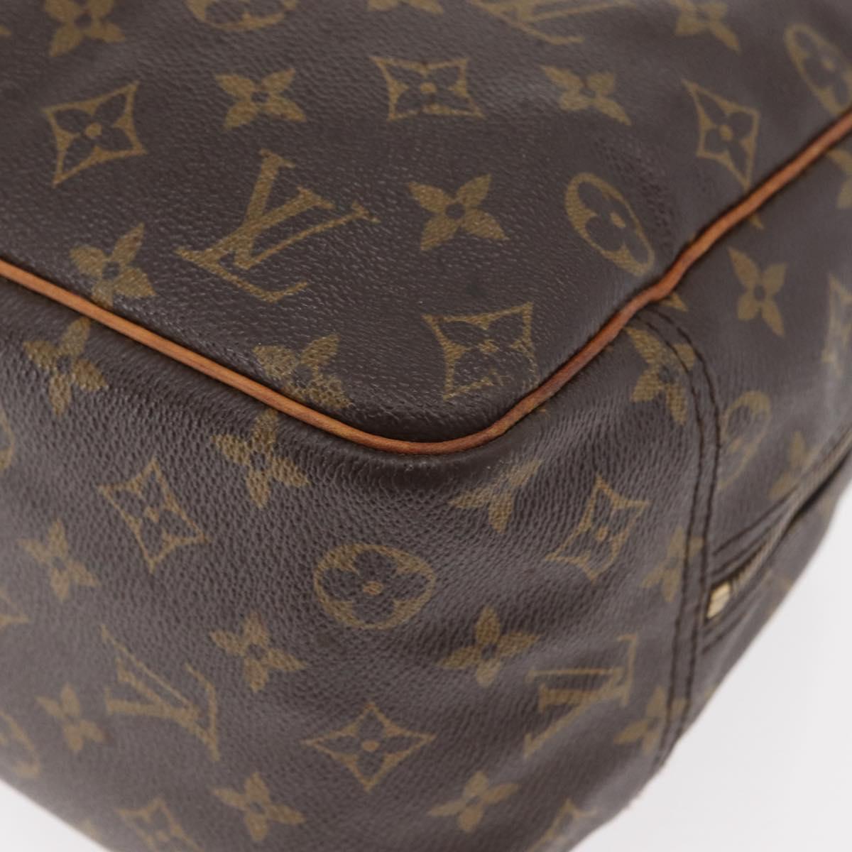 LOUIS VUITTON Monogram Deauville Hand Bag M47270 LV Auth 179015