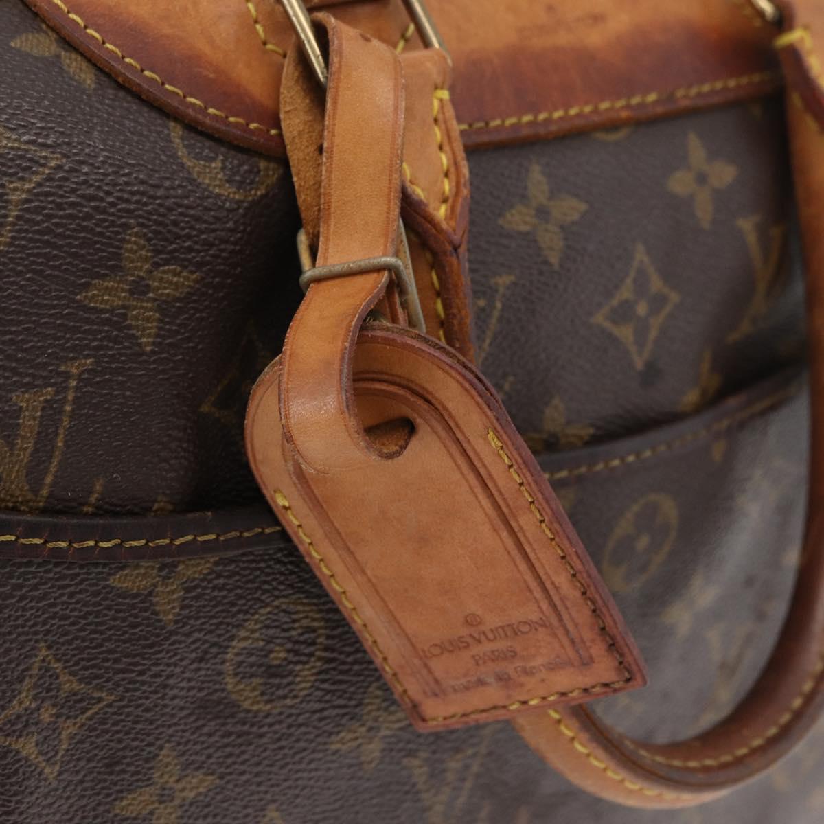 LOUIS VUITTON Monogram Deauville Hand Bag M47270 LV Auth 179015