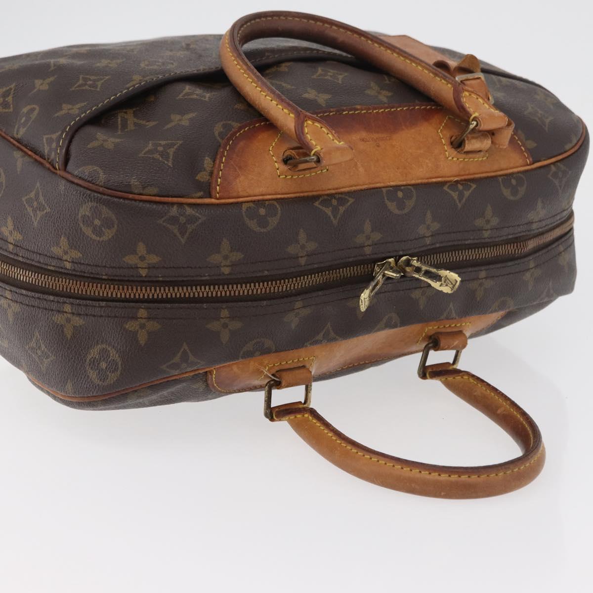 LOUIS VUITTON Monogram Deauville Hand Bag M47270 LV Auth 179015