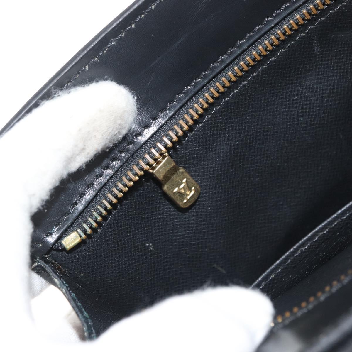 LOUIS VUITTON Epi Angian Shoulder Bag 2way Black M52112 LV Auth 179017