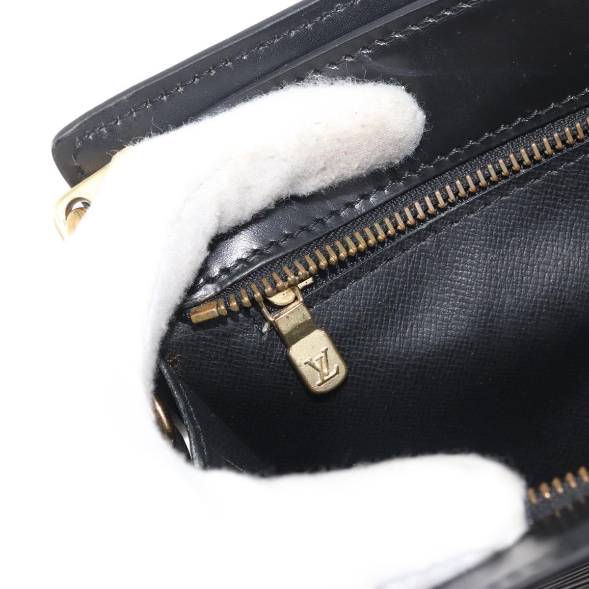 LOUIS VUITTON Epi Angian Shoulder Bag 2way Black M52112 LV Auth 179017