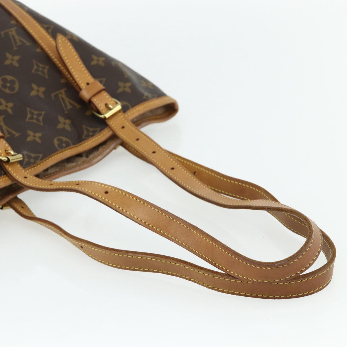 LOUIS VUITTON Monogram Bucket GM Shoulder Bag M42236 LV Auth 179022