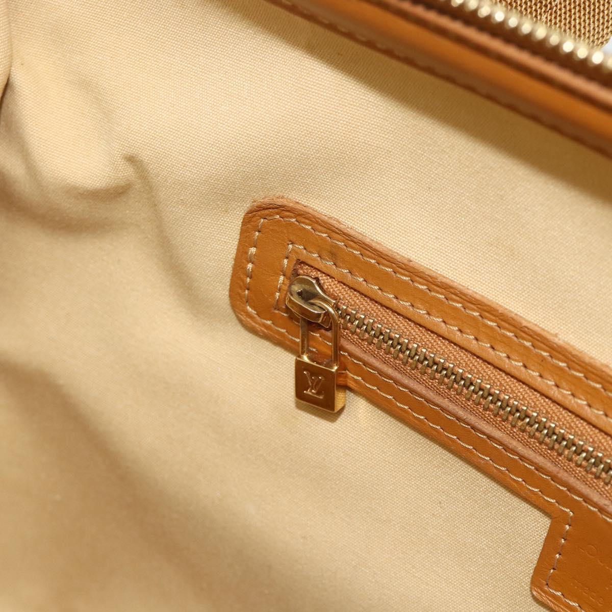 LOUIS VUITTON Monogram Mini Josephine GM Hand Bag Beige M92310 LV Auth 179024