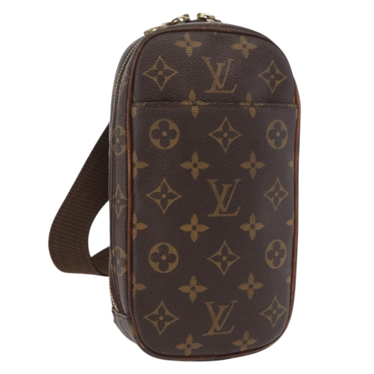 LOUIS VUITTON Monogram Pochette Gange Shoulder Bag M51870 LV Auth 179046