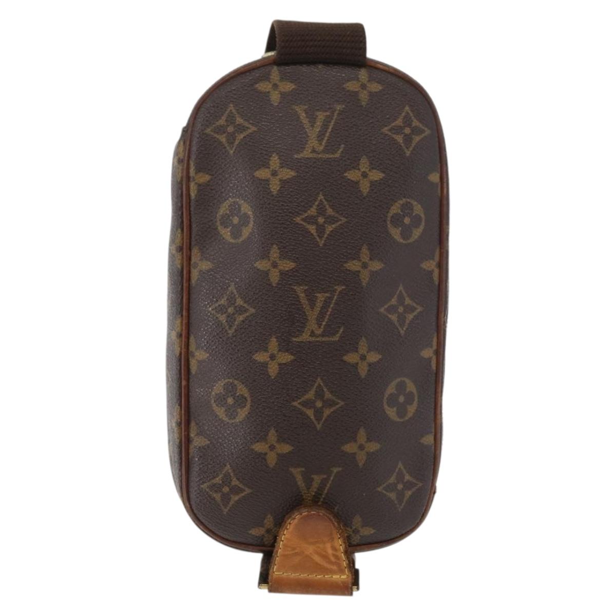 LOUIS VUITTON Monogram Pochette Gange Shoulder Bag M51870 LV Auth 179046