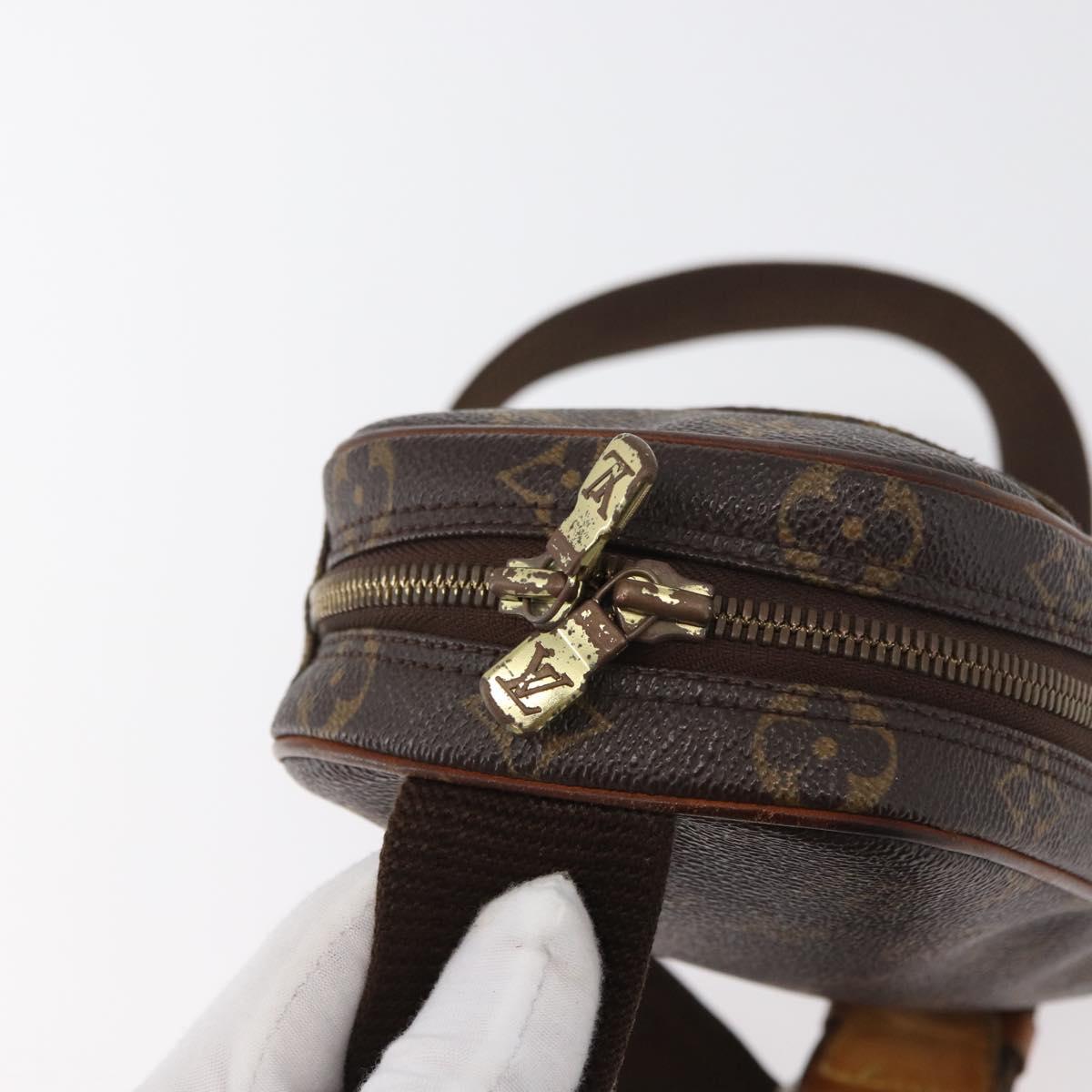 LOUIS VUITTON Monogram Pochette Gange Shoulder Bag M51870 LV Auth 179046