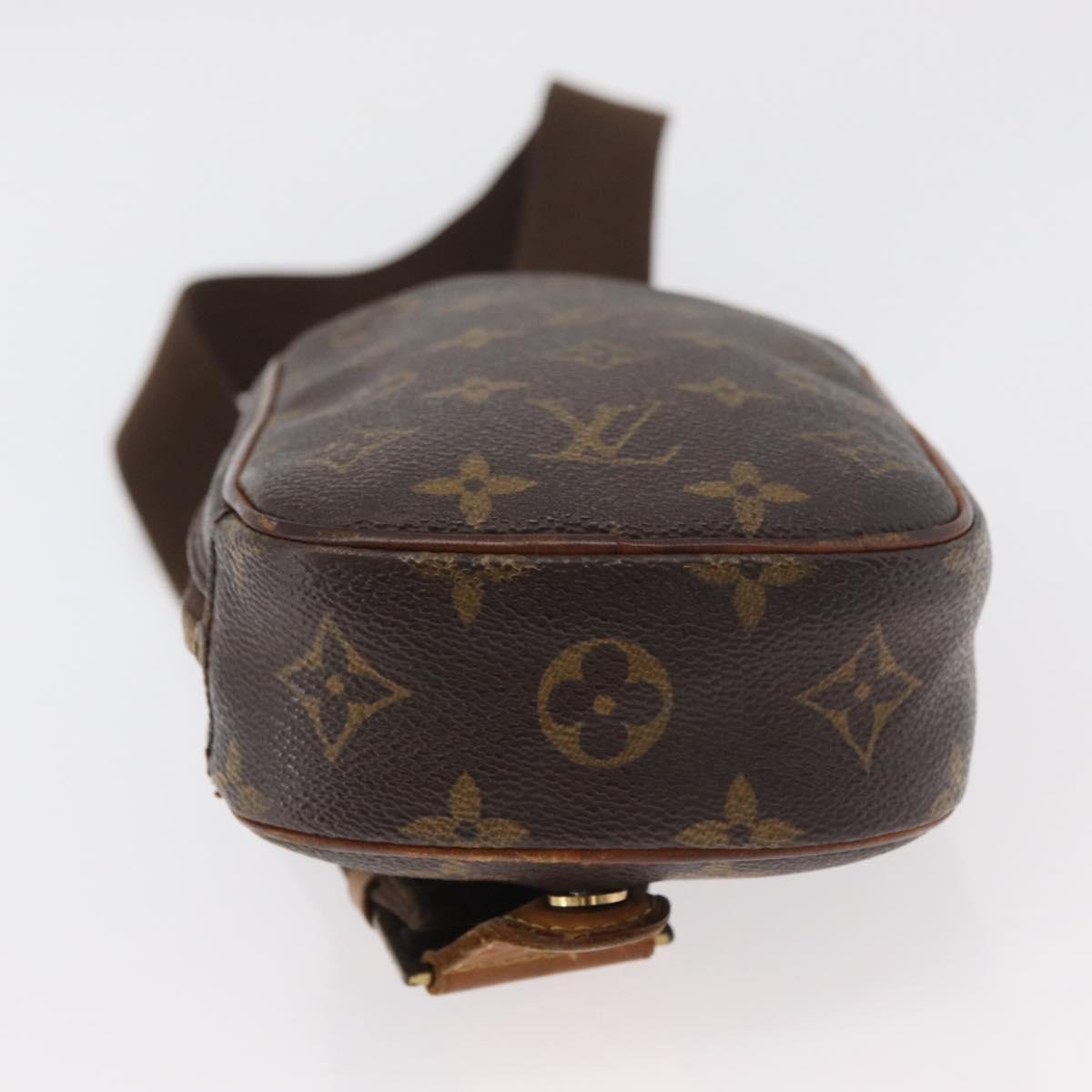 LOUIS VUITTON Monogram Pochette Gange Shoulder Bag M51870 LV Auth 179046