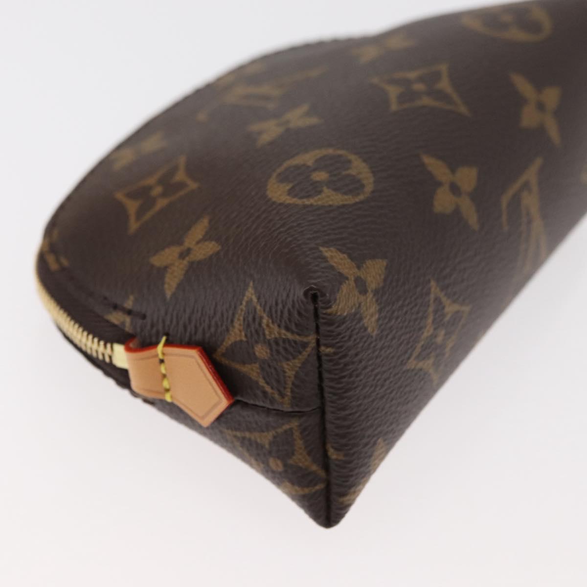 LOUIS VUITTON Monogram Cosmetic Purse Pouch M25653 LV Auth 179048SM
