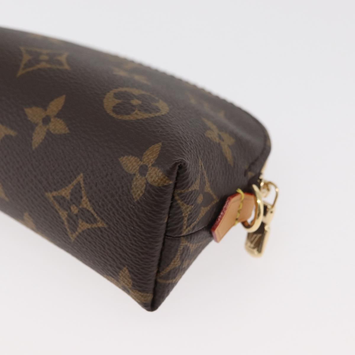 LOUIS VUITTON Monogram Cosmetic Purse Pouch M25653 LV Auth 179048SM