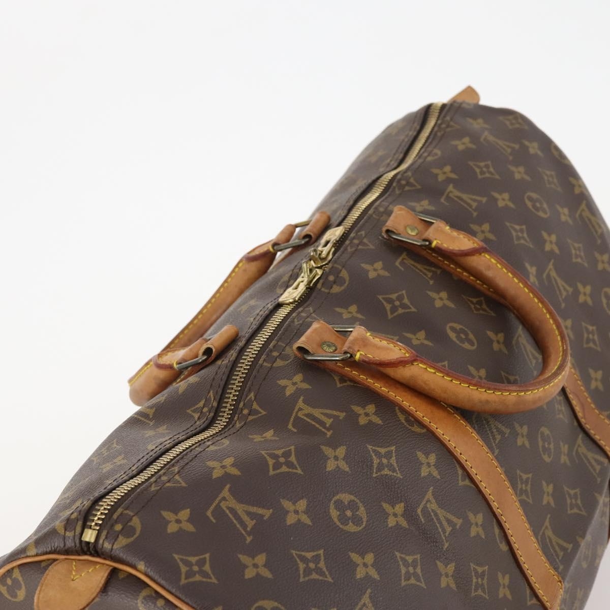 LOUIS VUITTON Monogram Keepall 50 Boston Bag M41426 LV Auth 179056