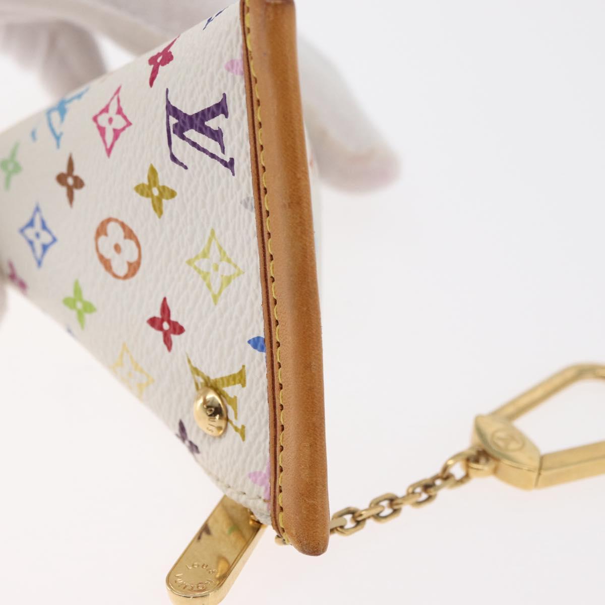 LOUIS VUITTON Monogram Multicolor Berlango Purse White M58028 LV Auth 179065V