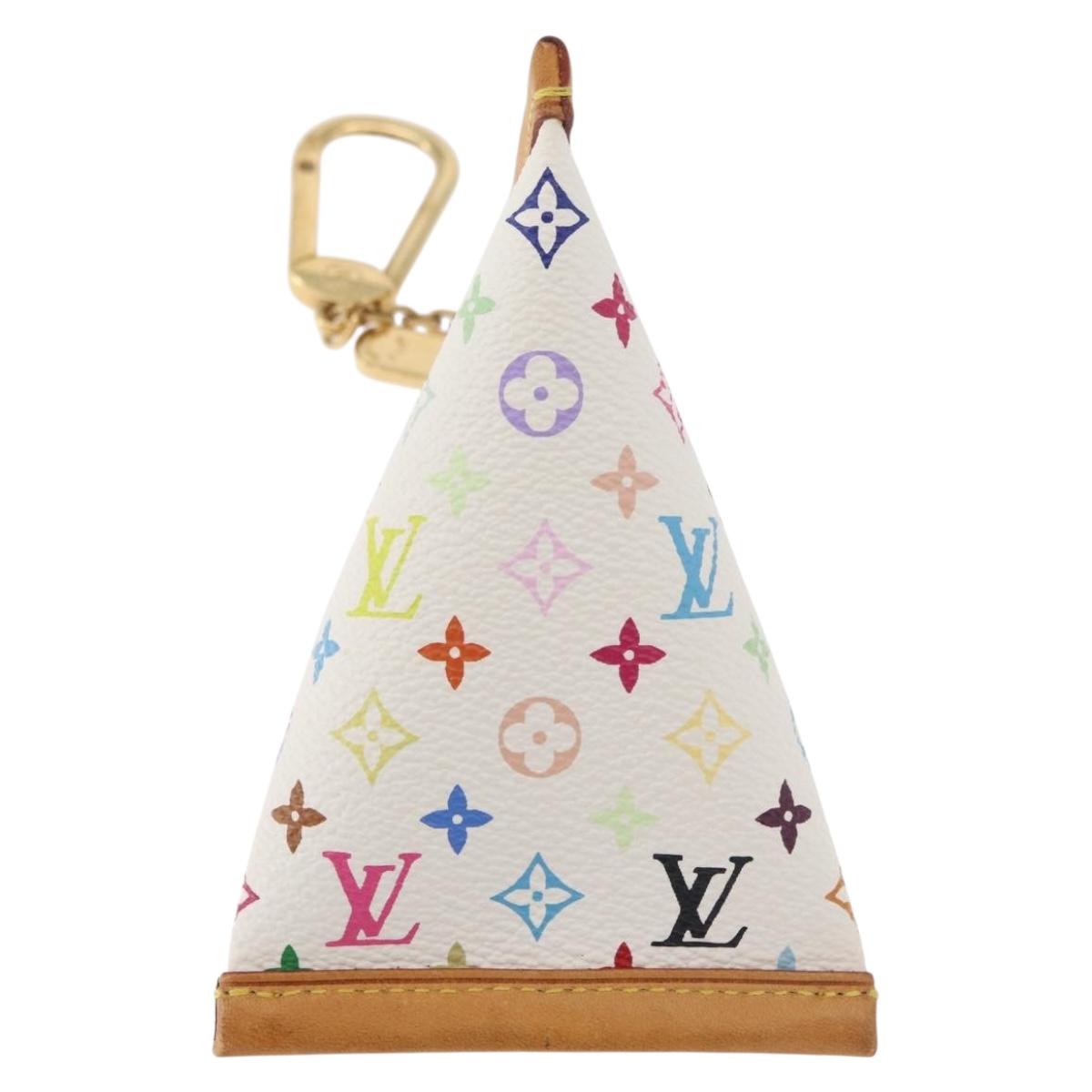 LOUIS VUITTON Monogram Multicolor Berlango Purse White M58028 LV Auth 179065V