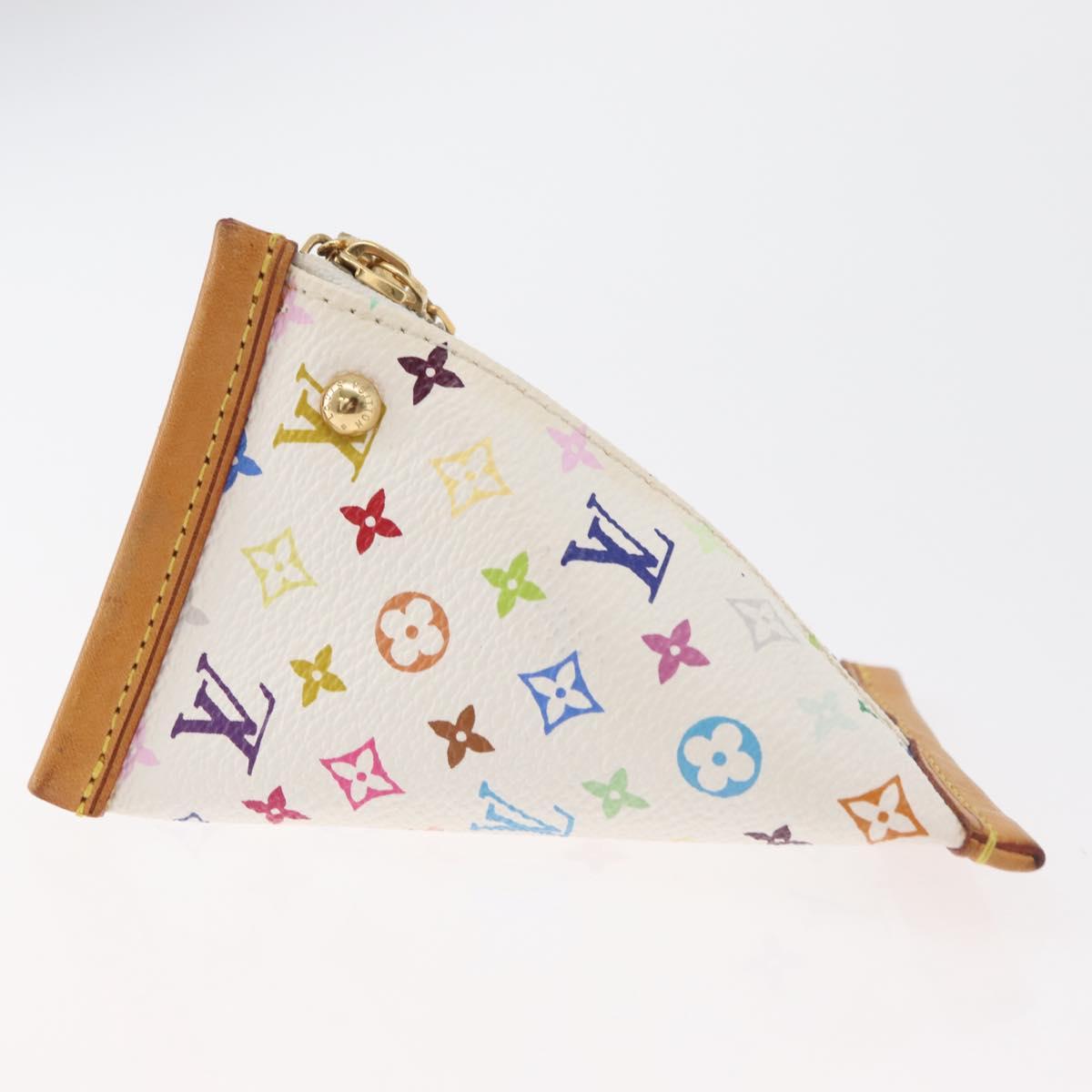 LOUIS VUITTON Monogram Multicolor Berlango Purse White M58028 LV Auth 179065V