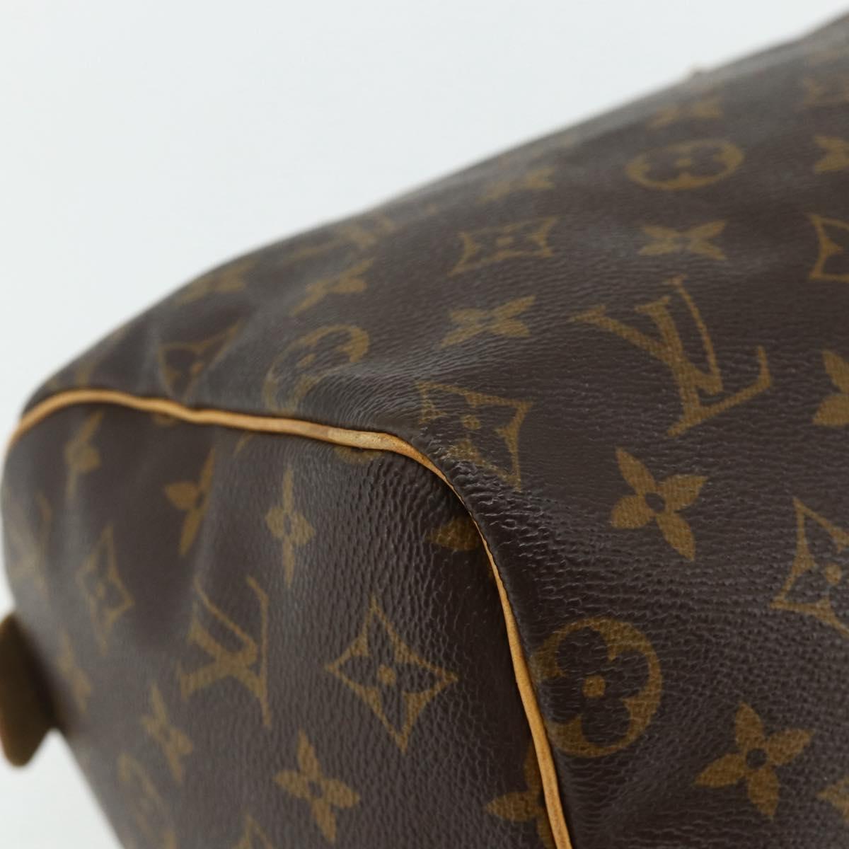 LOUIS VUITTON Monogram Speedy 25 Hand Bag M41528 LV Auth 179068