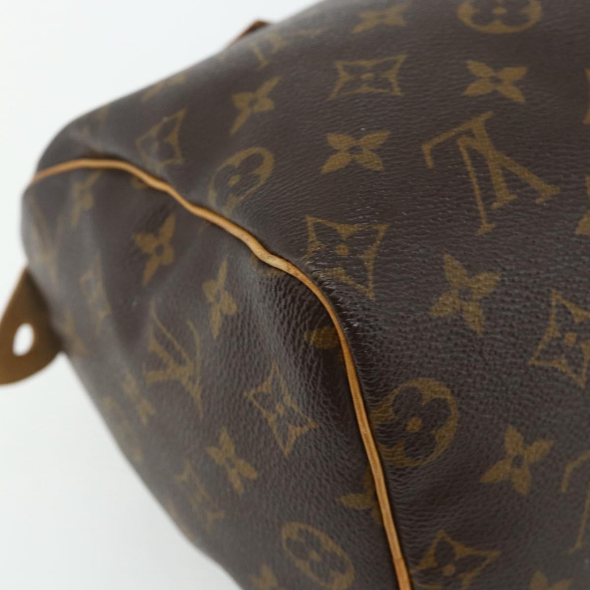 LOUIS VUITTON Monogram Speedy 25 Hand Bag M41528 LV Auth 179068