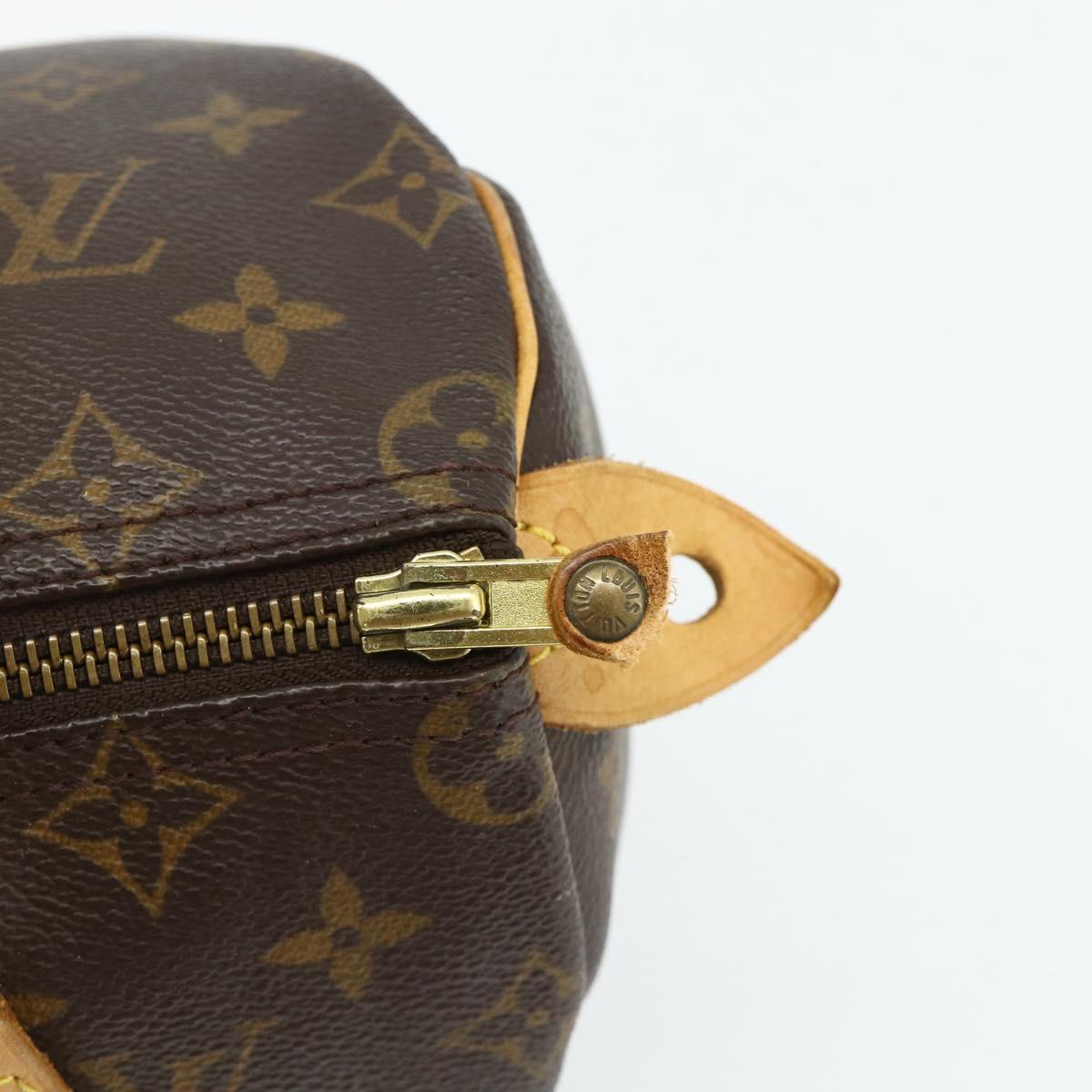 LOUIS VUITTON Monogram Speedy 25 Hand Bag M41528 LV Auth 179068