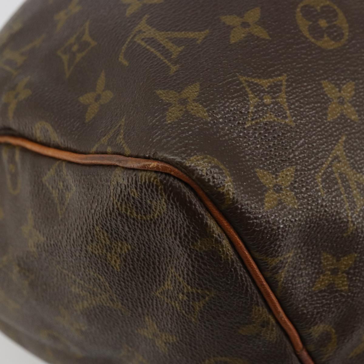 LOUIS VUITTON Monogram Speedy 30 Hand Bag M41526 LV Auth 179095