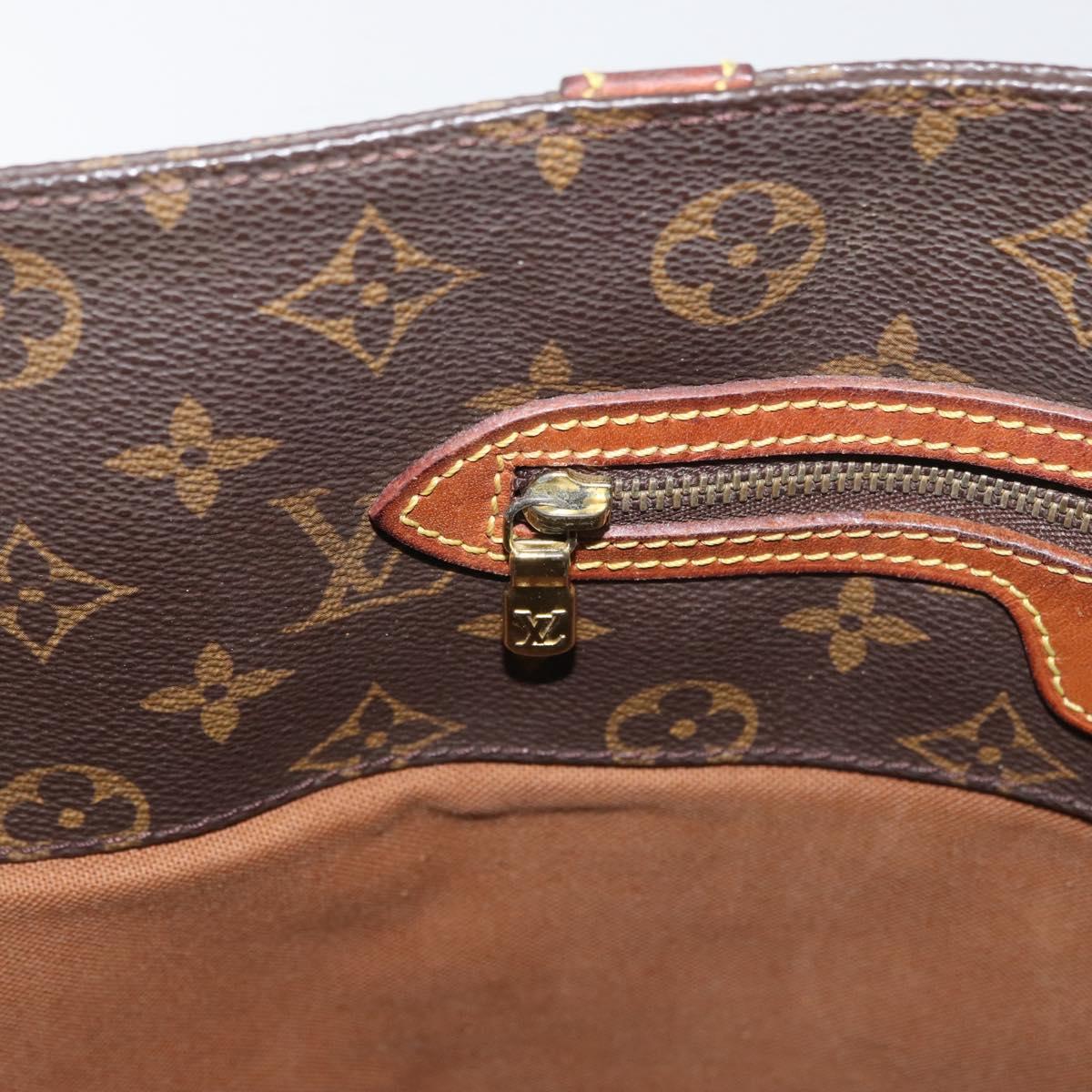 LOUIS VUITTON Monogram Sac Shopping Tote Bag M51108 LV Auth 179096