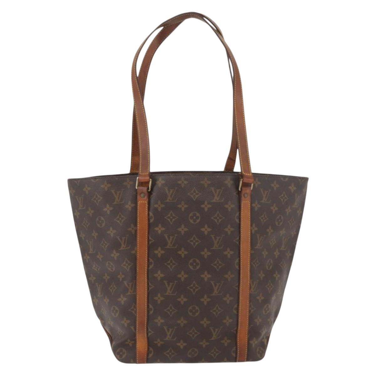 LOUIS VUITTON Monogram Sac Shopping Tote Bag M51108 LV Auth 179096