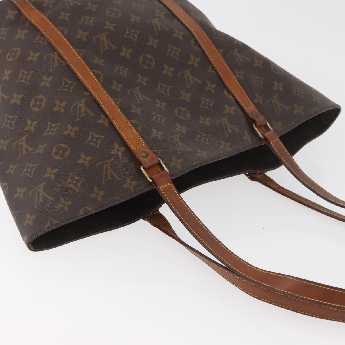 LOUIS VUITTON Monogram Sac Shopping Tote Bag M51108 LV Auth 179096