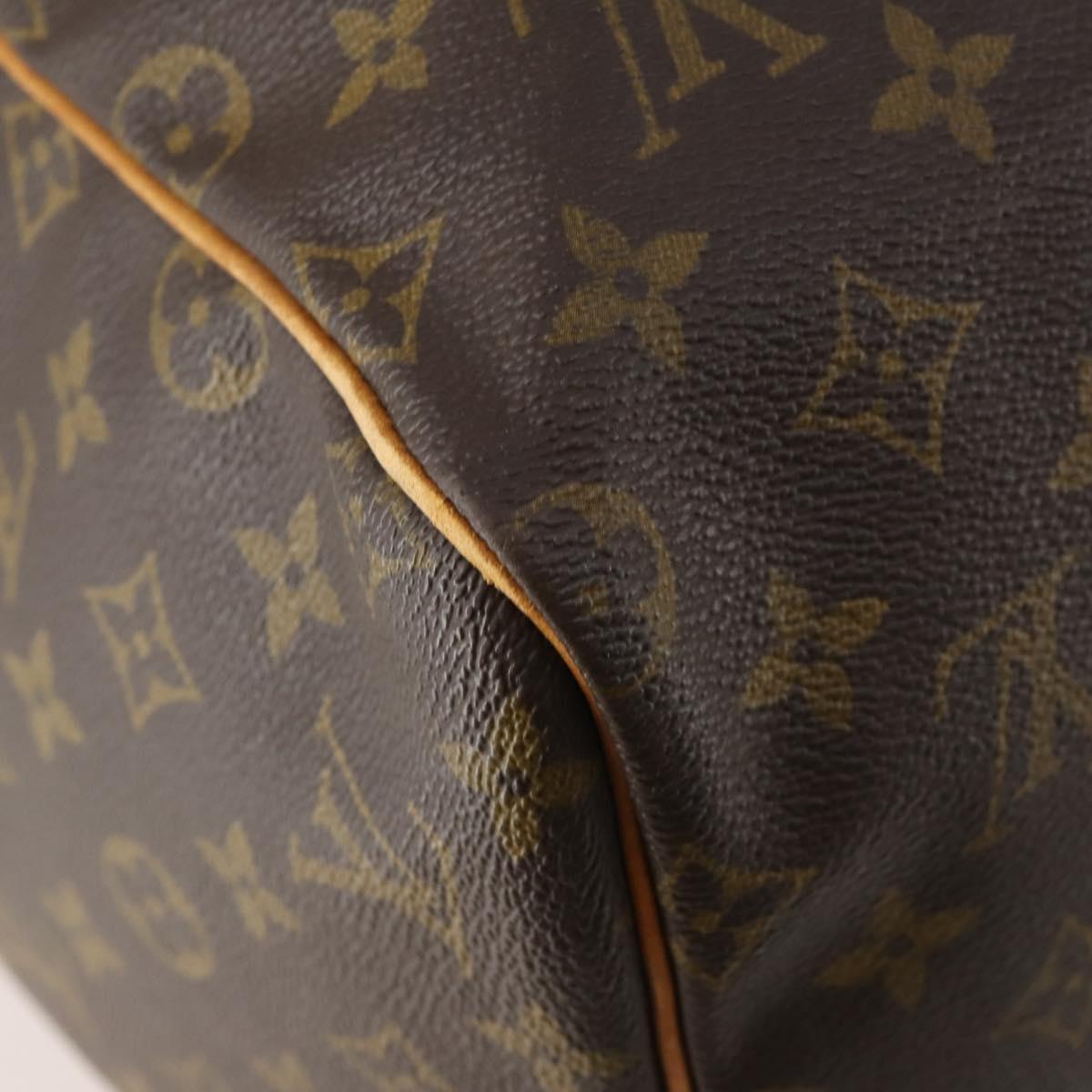 LOUIS VUITTON Monogram Sac Souple 55 Boston Bag M41622 LV Auth 179110