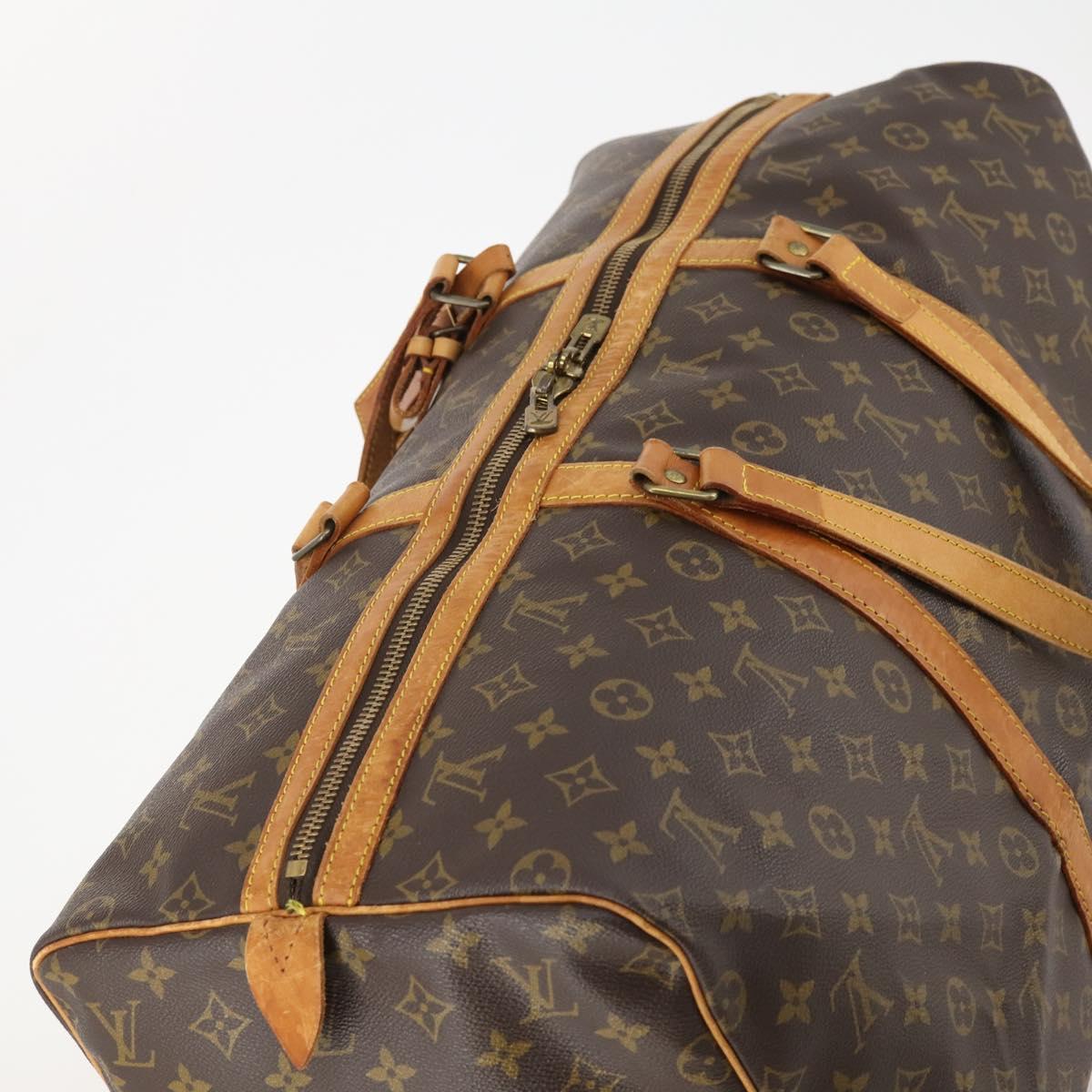 LOUIS VUITTON Monogram Sac Souple 55 Boston Bag M41622 LV Auth 179110