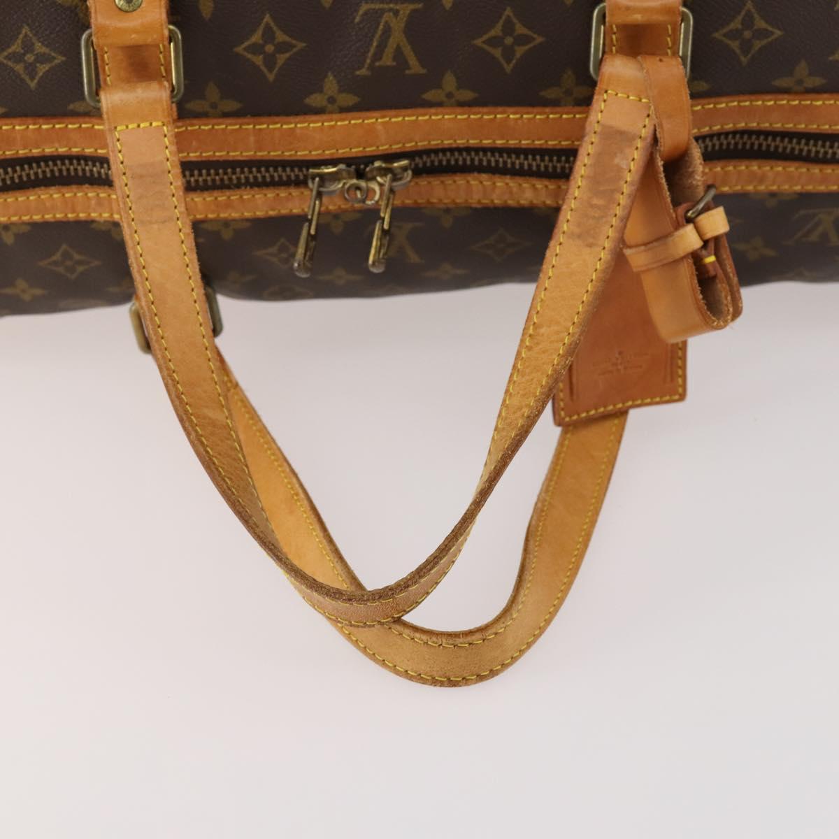 LOUIS VUITTON Monogram Sac Souple 55 Boston Bag M41622 LV Auth 179110
