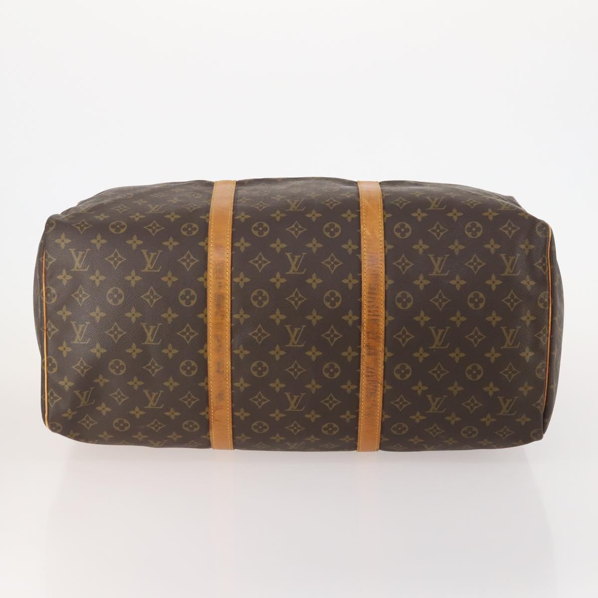 LOUIS VUITTON Monogram Sac Souple 55 Boston Bag M41622 LV Auth 179110