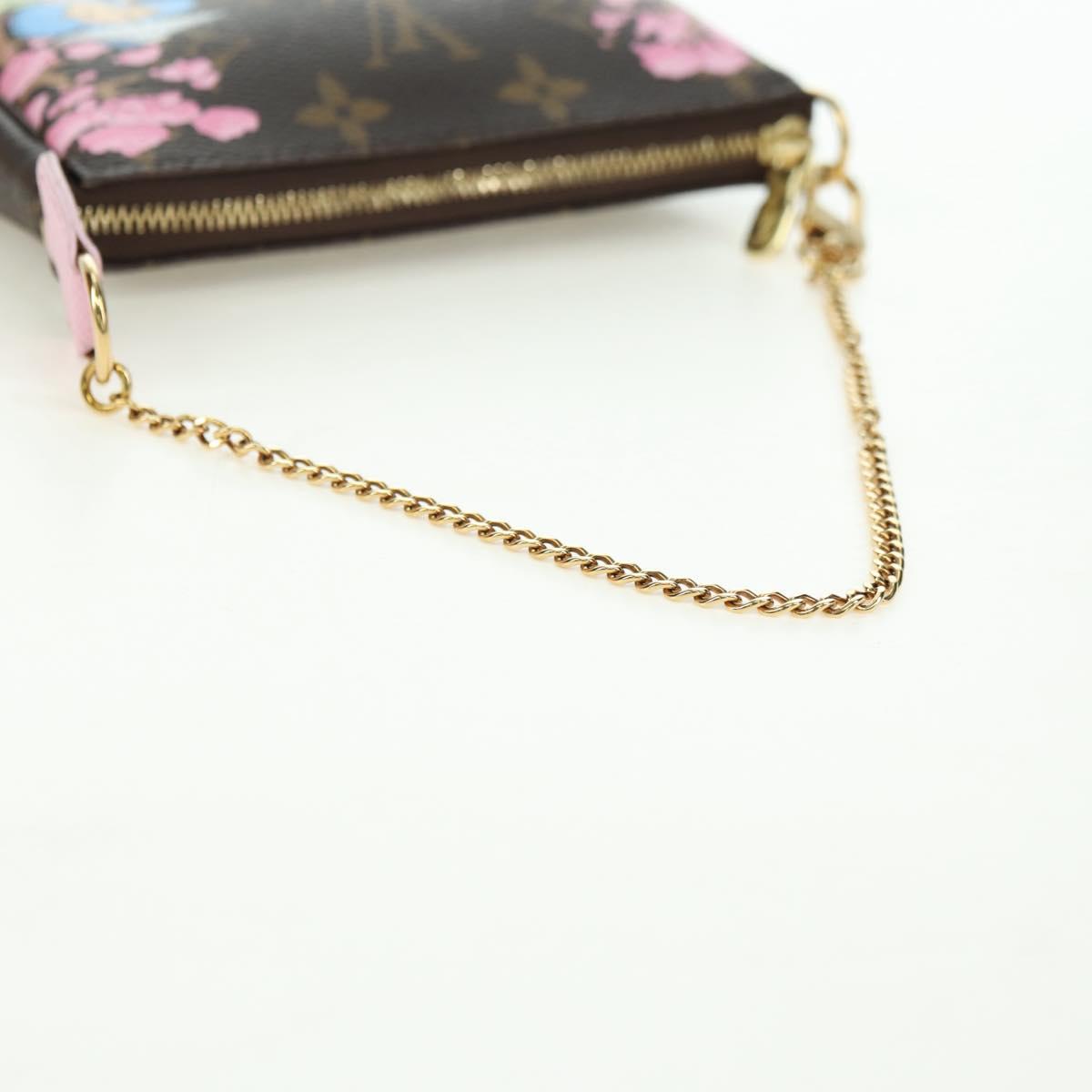 LOUIS VUITTON Vivienne Mini Pochette Accessoires Pouch M45905 LV Auth 179113SM