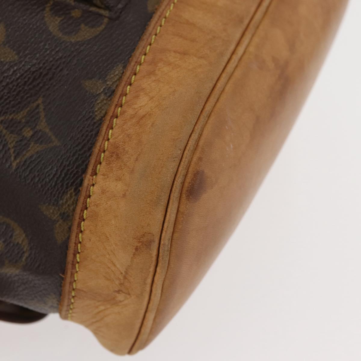 LOUIS VUITTON Monogram Montsouris MM Backpack M51136 LV Auth 179123