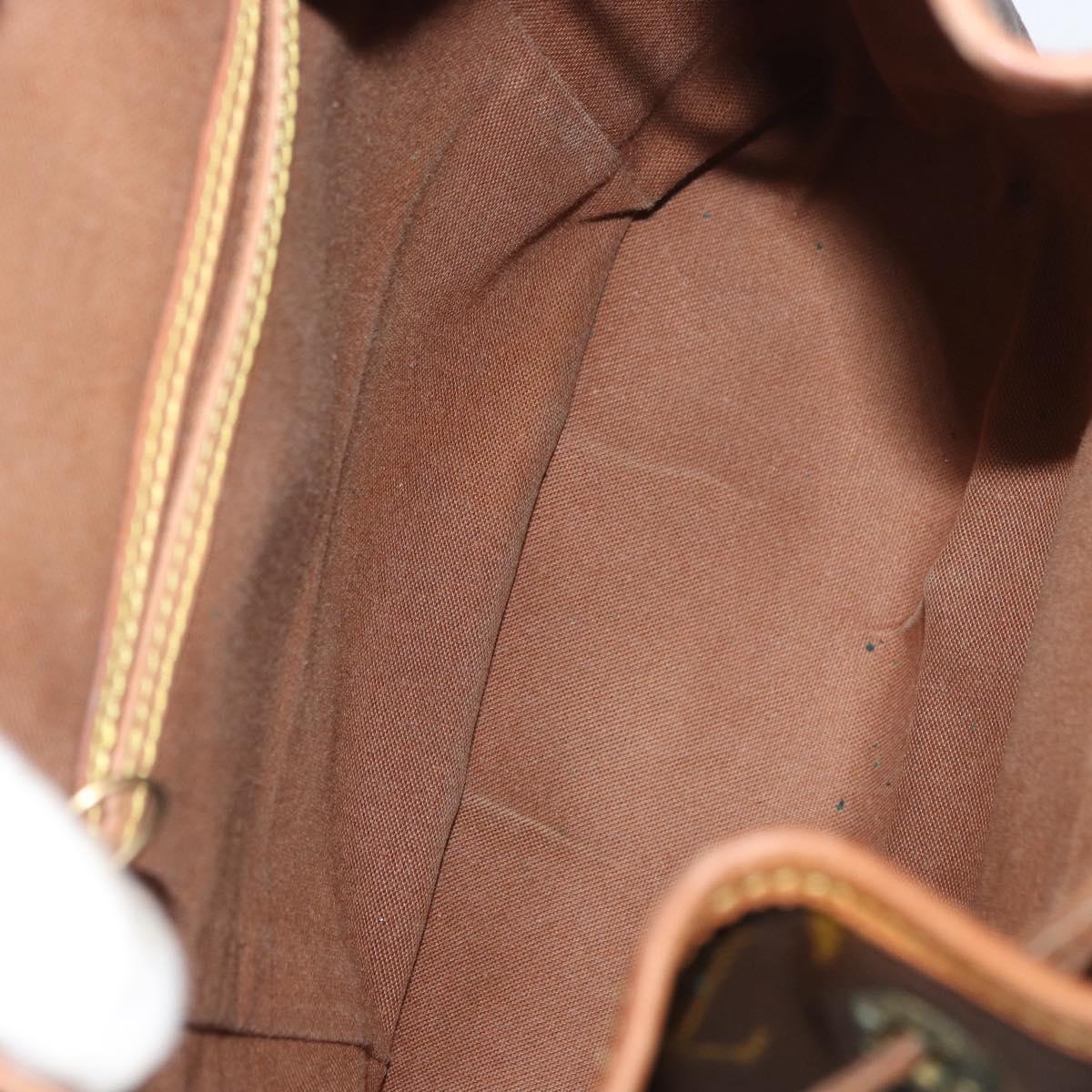 LOUIS VUITTON Monogram Montsouris MM Backpack M51136 LV Auth 179123