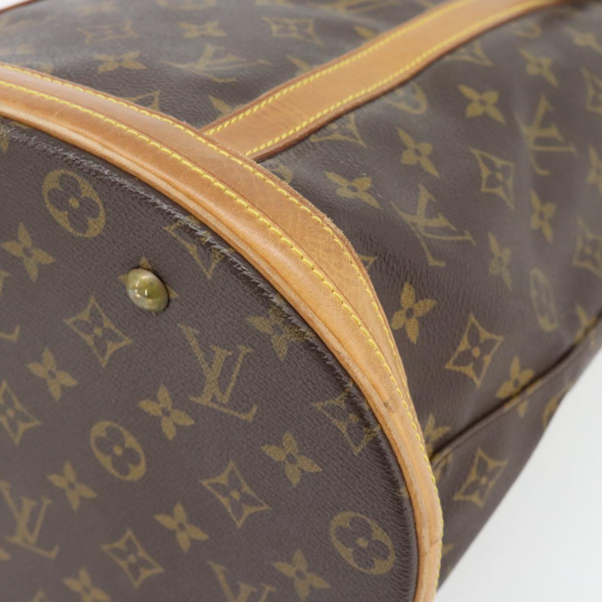LOUIS VUITTON Monogram Bucket GM Shoulder Bag M42236 LV Auth 179124