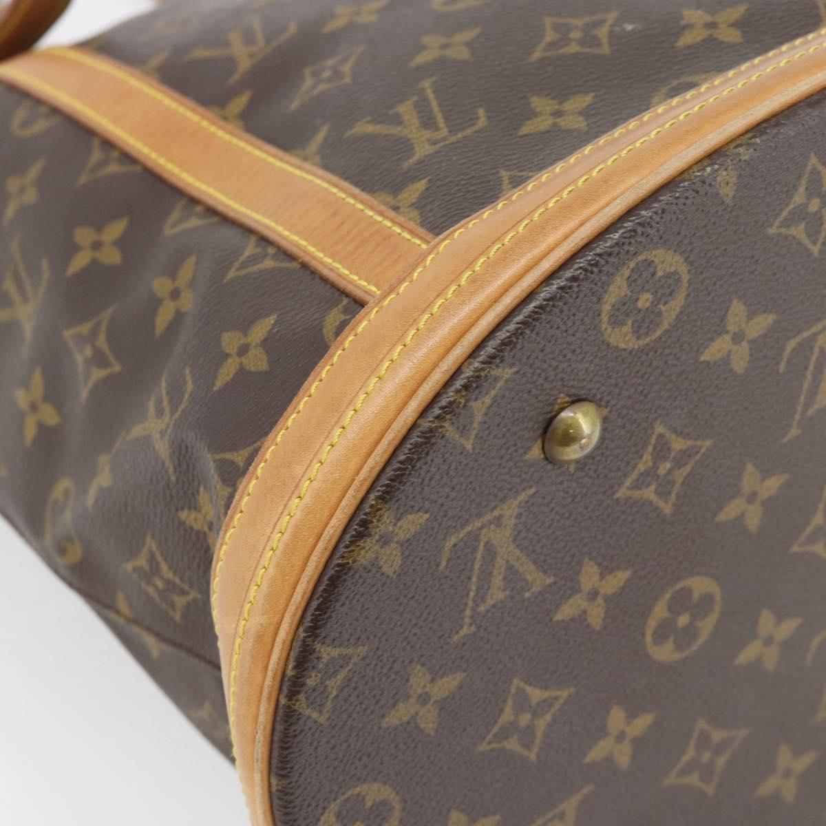 LOUIS VUITTON Monogram Bucket GM Shoulder Bag M42236 LV Auth 179124