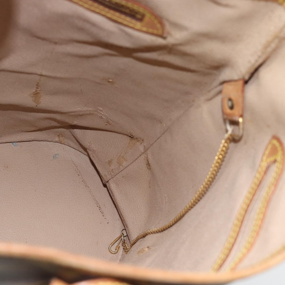 LOUIS VUITTON Monogram Bucket GM Shoulder Bag M42236 LV Auth 179124