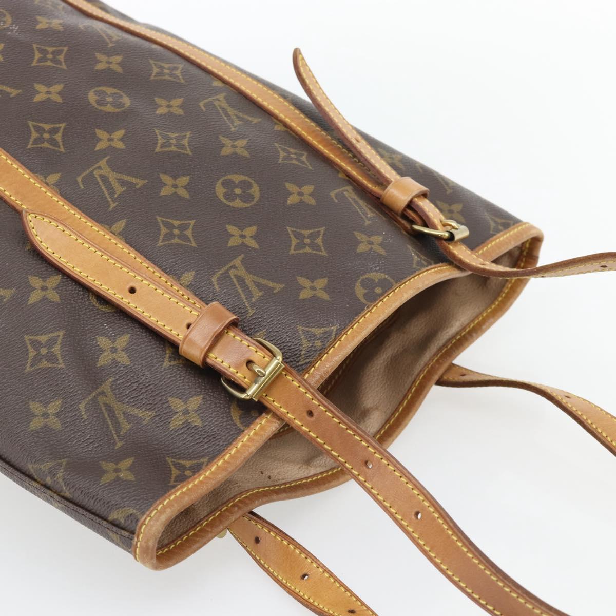 LOUIS VUITTON Monogram Bucket GM Shoulder Bag M42236 LV Auth 179124