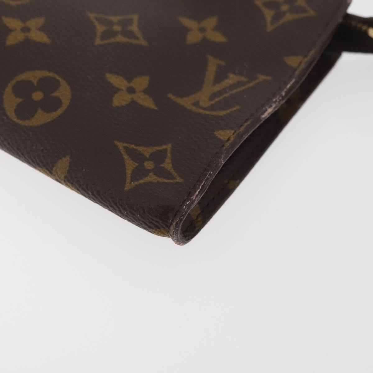 LOUIS VUITTON Monogram Bucket GM Accessory Pouch LV Auth 179125