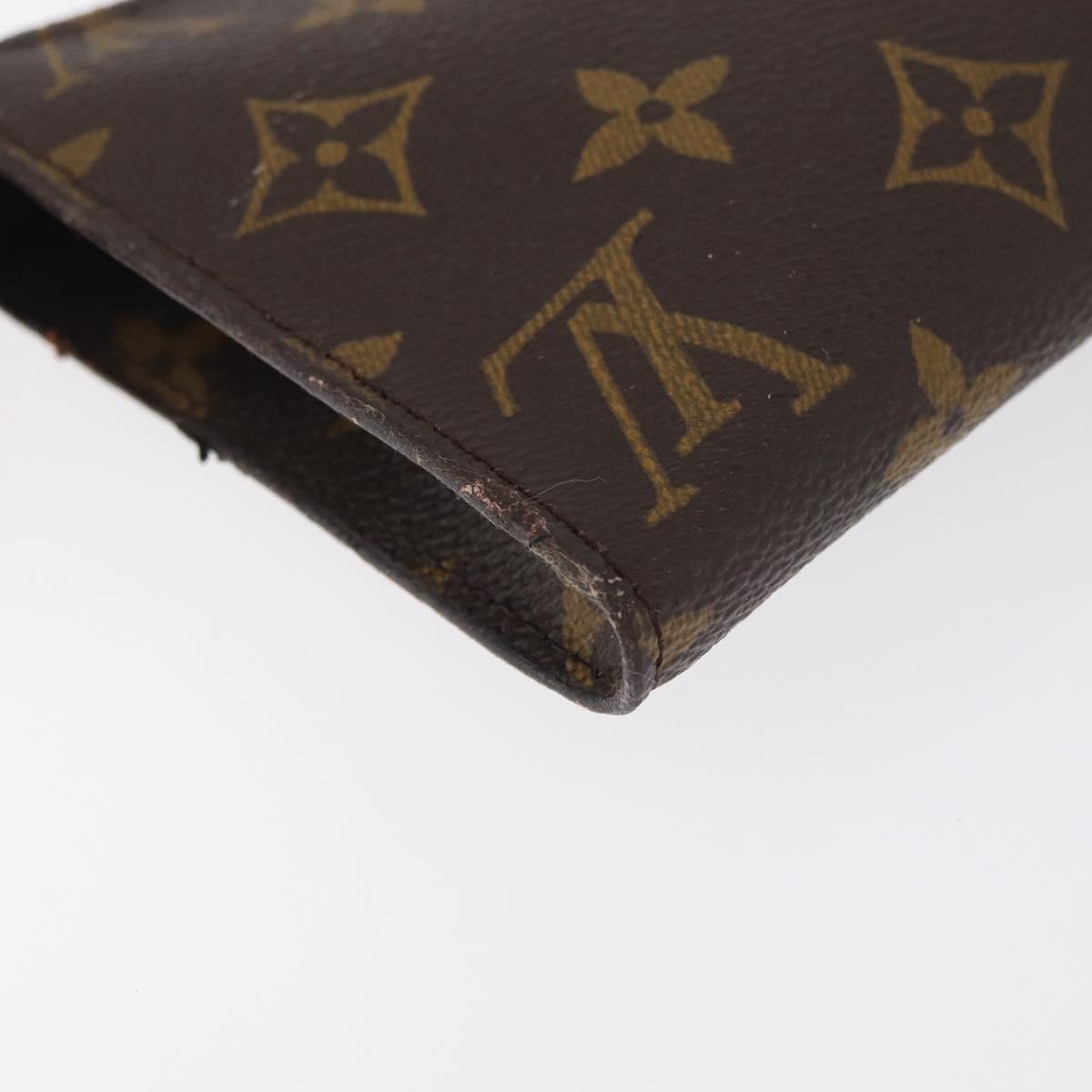 LOUIS VUITTON Monogram Bucket GM Accessory Pouch LV Auth 179129