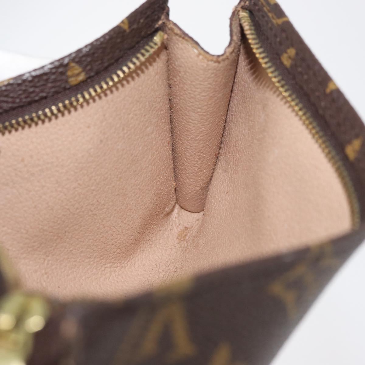 LOUIS VUITTON Monogram Bucket GM Accessory Pouch LV Auth 179129