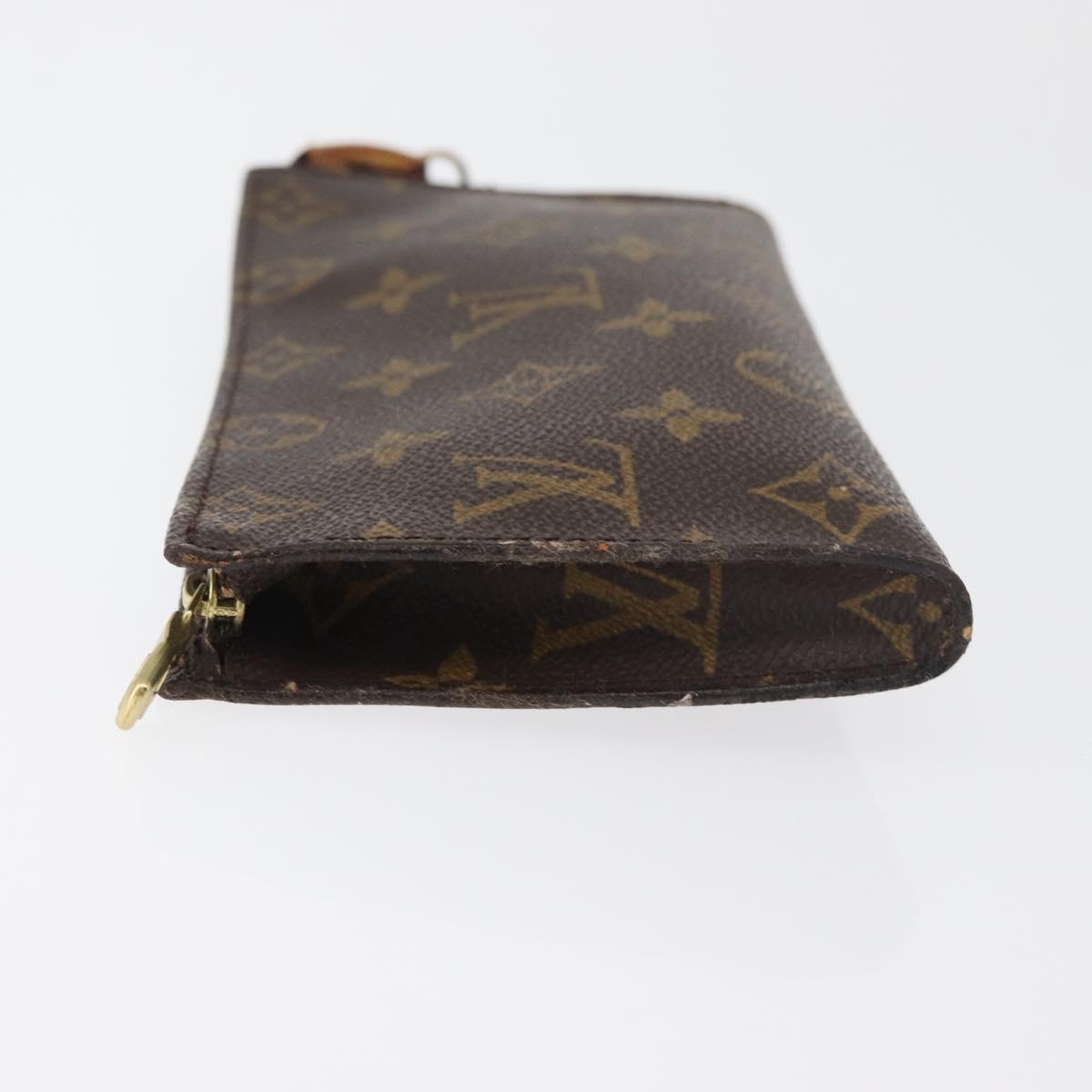LOUIS VUITTON Monogram Bucket GM Accessory Pouch LV Auth 179129