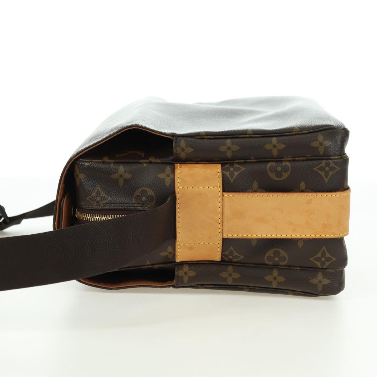 LOUIS VUITTON Monogram Naviglio Shoulder Bag M50205 LV Auth 179134A