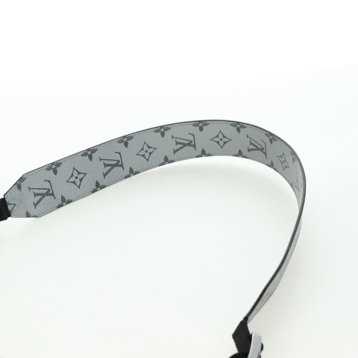 LOUIS VUITTON Monogram Keepall Bandouliere 50 Bag Silver M43848 Auth 179158SAM