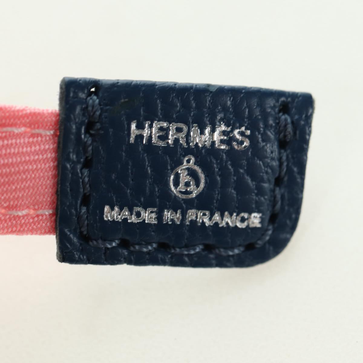 HERMES Eye Mask Silk Blue Auth 179161V